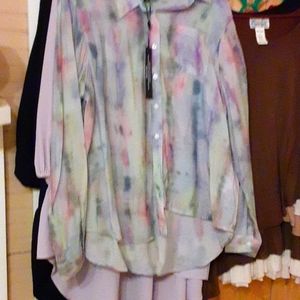 Charlie b tie dye top